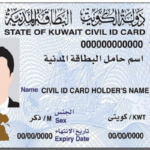 الاستعلام عن صلاحية البطاقة المدنية