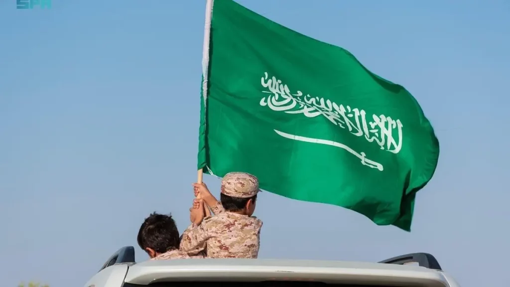 موعد يوم العلم السعودي
