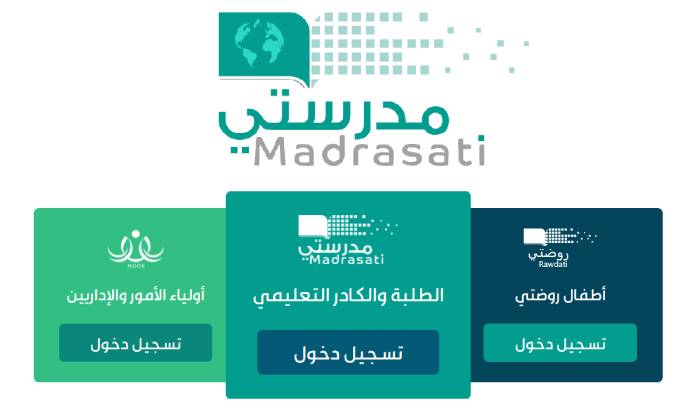 منصة مدرستي الصفحة الرئيسية تسجيل الدخول madrasati sa